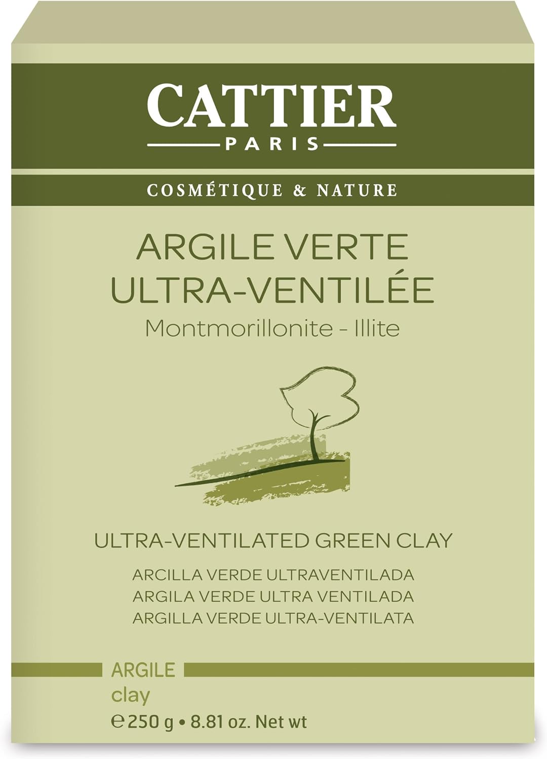 Cattier Ultra-Ventilated Green Clay 250g