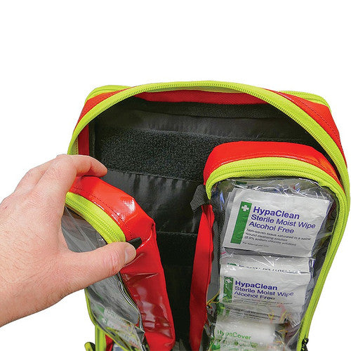 Emergency Backpack Large PVC Red