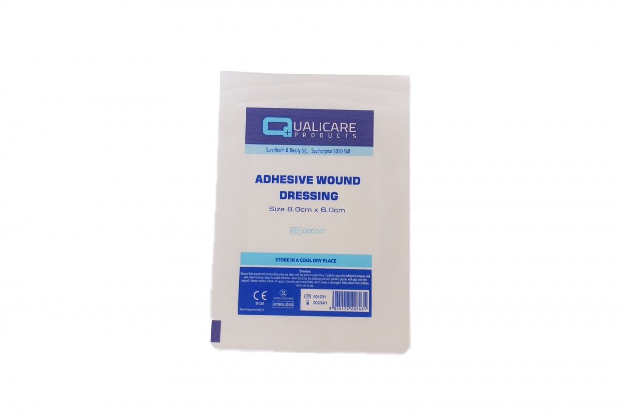 Adhesive wound dressing 10cm x 8cm (50)
