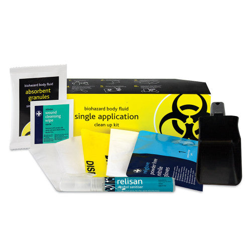 Body Fluid Clean Up Spill Kit - 1 Application