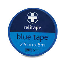 Wetproof Relitape -  Blue Tape - 2.5cm x 5m