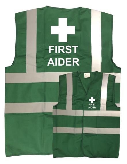 Coloured Hi Vis Vest (Free Logo / Text Print)