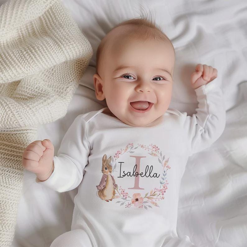 Personalised baby grow