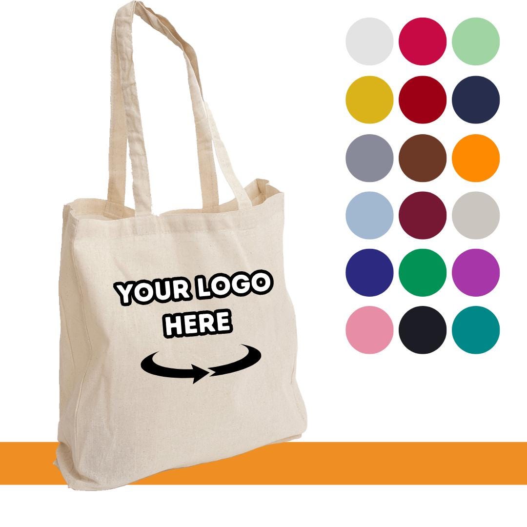 Custom Printed Cotton Tote Bag