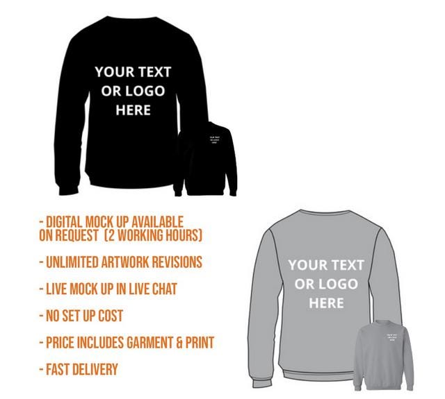 Adult Gildan Heavy Blend™ Crewneck Sweatshirt