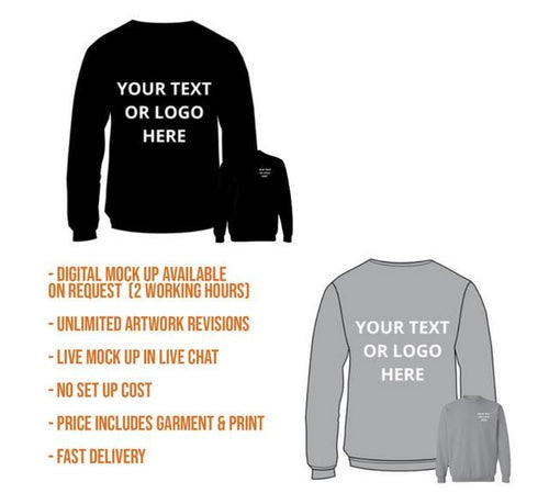 Adult Gildan Heavy Blend™ Crewneck Sweatshirt