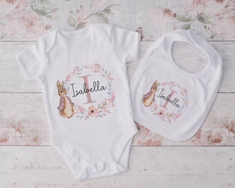 Personalised baby grow