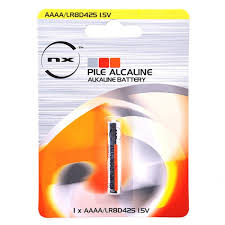 NX Energies Pile alcaline LR61 AAAA NX 1.5V 625mAh